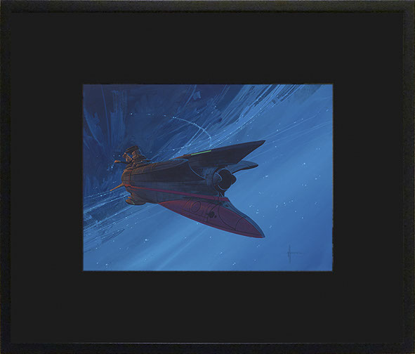 YAMATO FRONT VIEW R-11  original size (framed)
