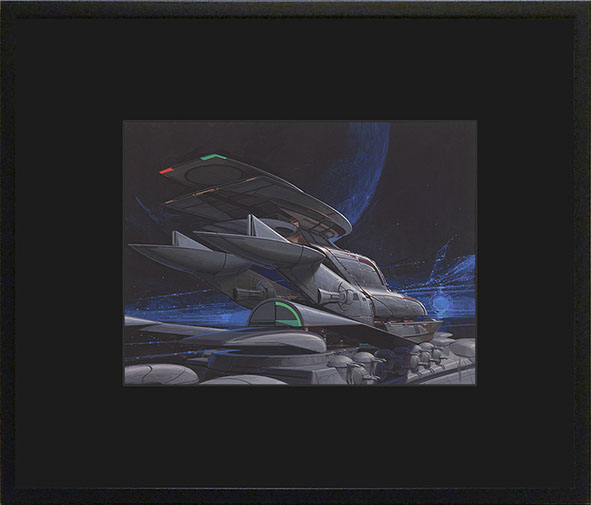 YAMATO BRIDGE REAR R-13  original size (framed)