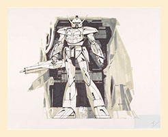 TURN A: FRONT S-15  harf size (framed)