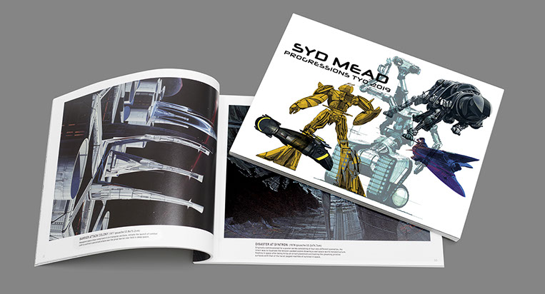 PROGRESSIONS TYO 2019 SYD MEAD EXHIBITION IN 3331 ARTS CHIYODA CATALOG
